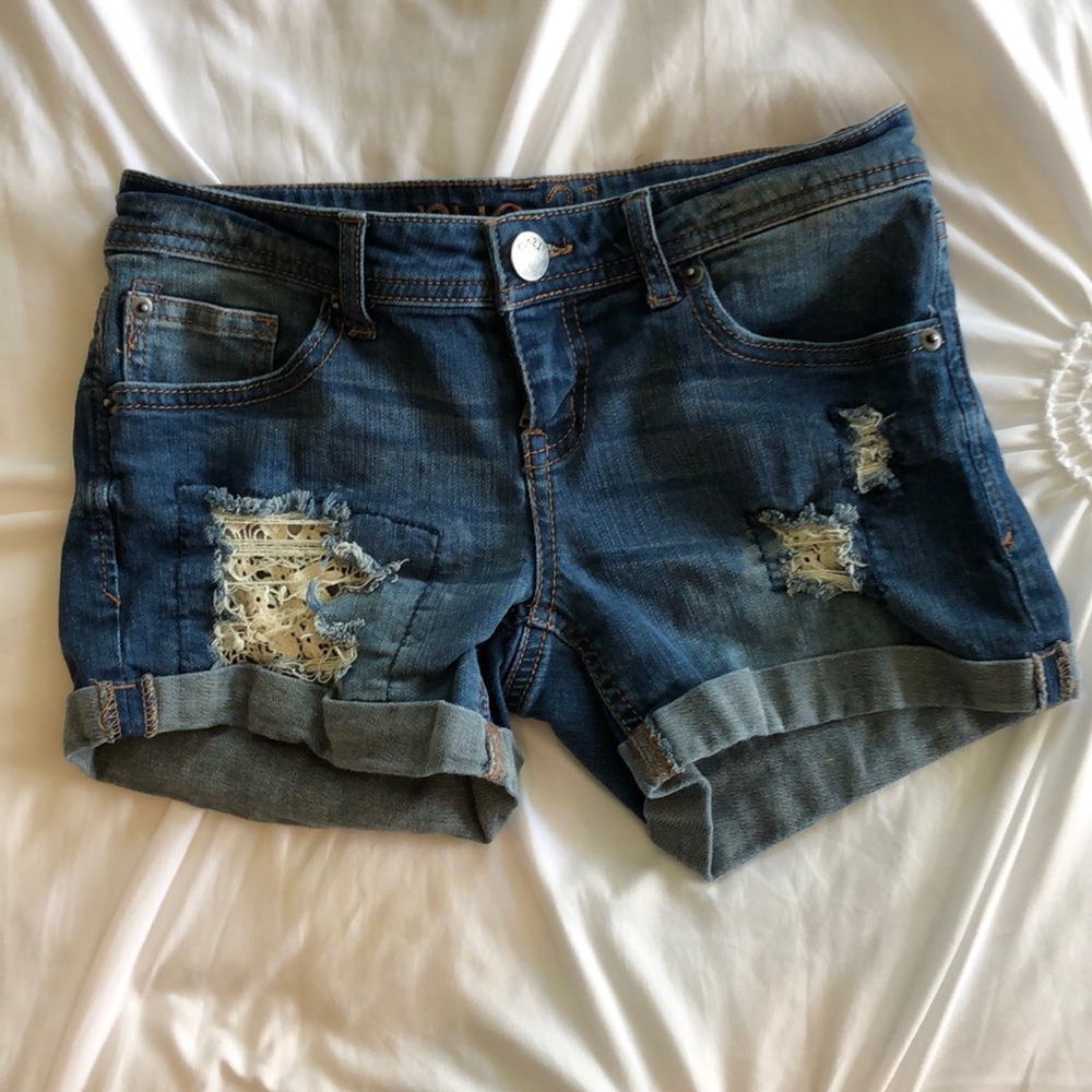 Rue 21 shorts with laps rips